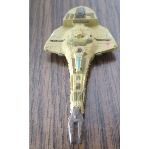 Lot Of 7 Galoob 1990's Star Trek Micro Machines No Stands - Picture 9 of 9